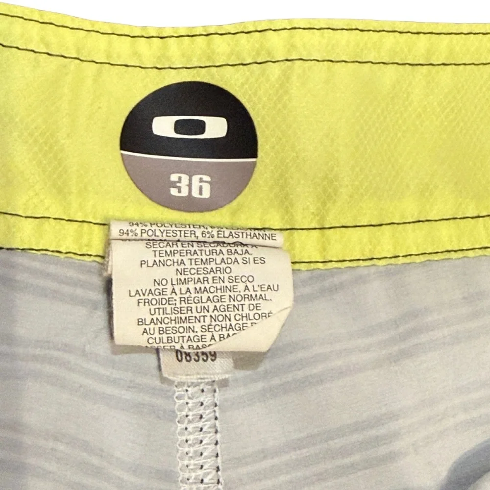 Oakley Mens‎ 36 Board Shorts Surf Swim Stretch Athleisure Y2K Beach Vacation